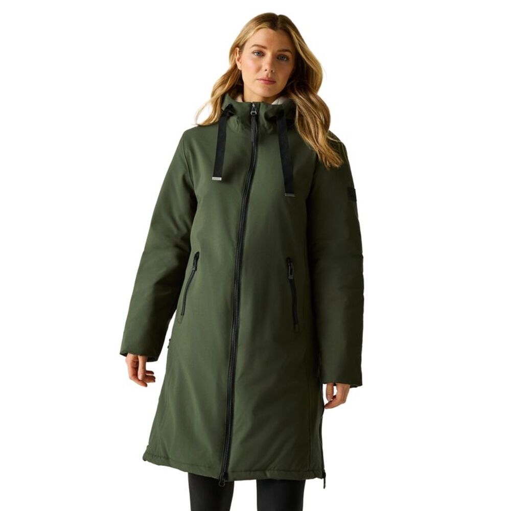 Regatta Womens/Ladies Waterproof Insulated Jacket / Dark Khaki